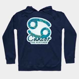 Cancer: Creative Type Hoodie